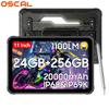 Oscal Tablets Rugged SPIDER 10 5G Android 15 Tela de 11 polegadas 8+8 GB RAM 256GB ROM Tablet PC 20000mAh 268.2*179.6*17mm
