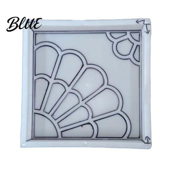 Stampo per Piastrelle Decorative da Esterno Stampo per Pietre da Giardino Riutilizzabile Stampo per Pavimentazione in Calcestruzzo per Sentieri Fai-da-te Stampo per Pavimentazione in Cemento per Sentieri nel Cortile