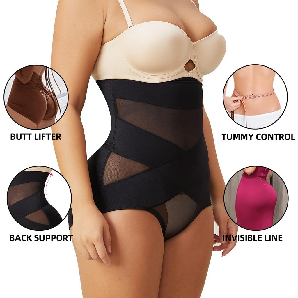 thumbnail image 2 of Surpasson Stay-in-Place Seamless Shaper Short, Tummy Control Shapewear 2 of 11