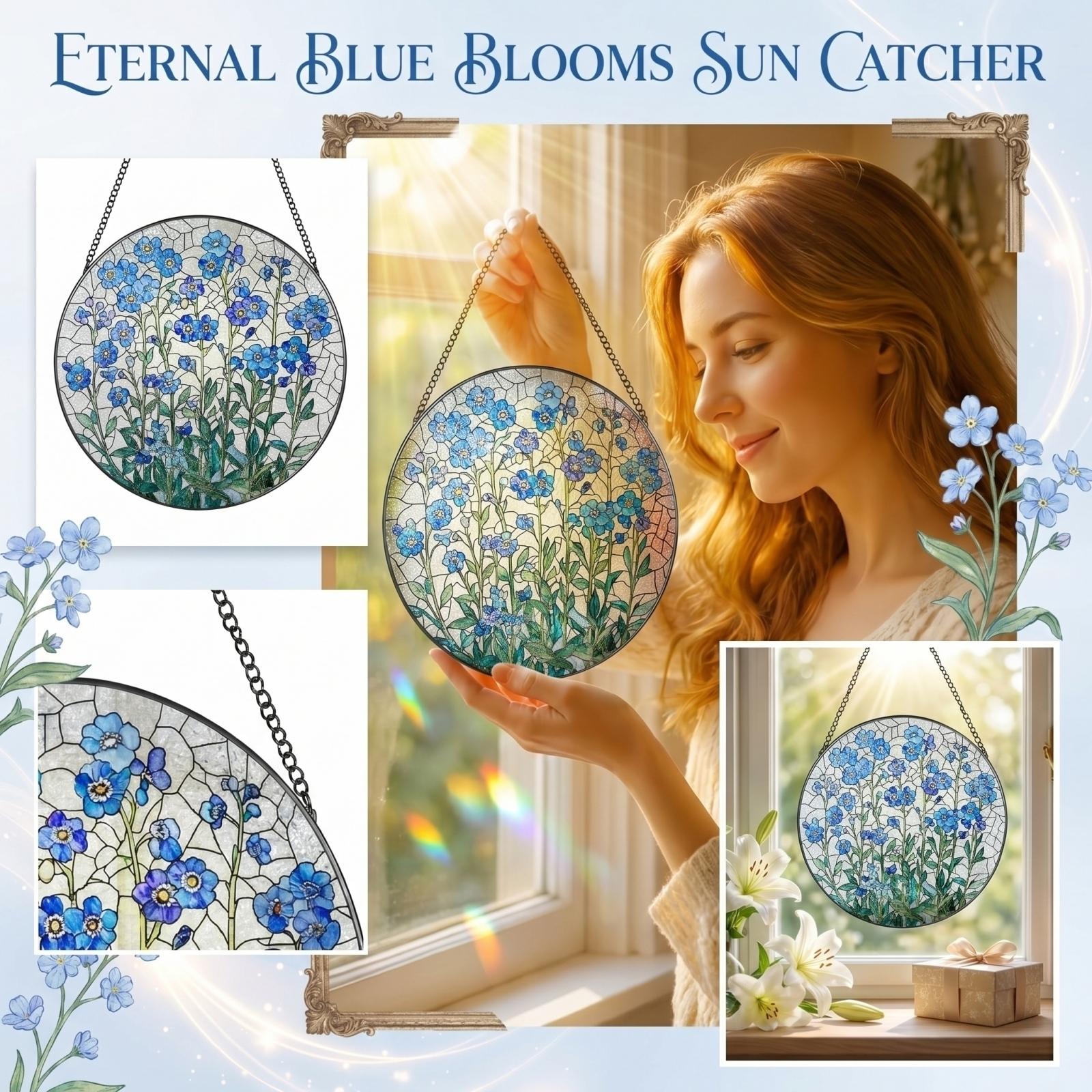 

Acrylic Puzzle Can Be Hung Doors, Gardens, Indoor And Outdoor Decoration. One Size синий