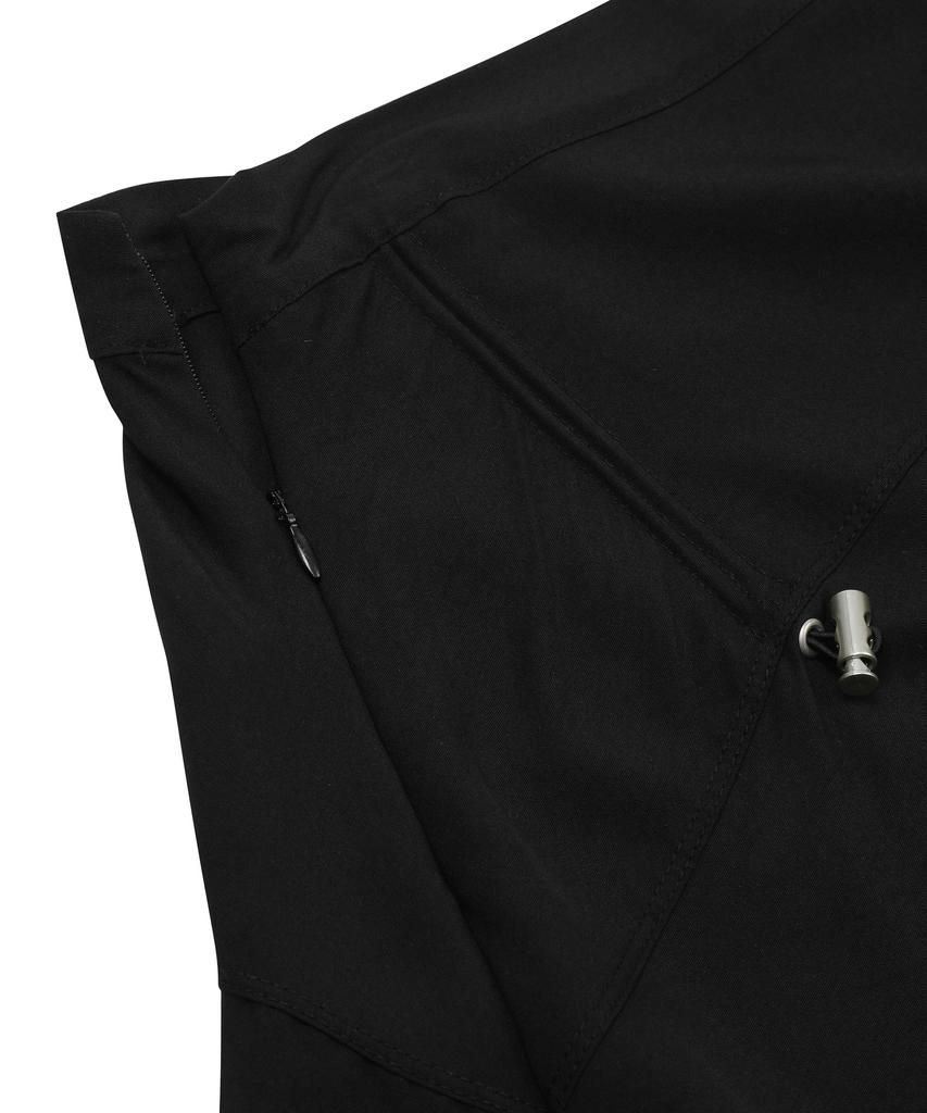 Mucent Nuage Shirred Asymmetrical Skirt