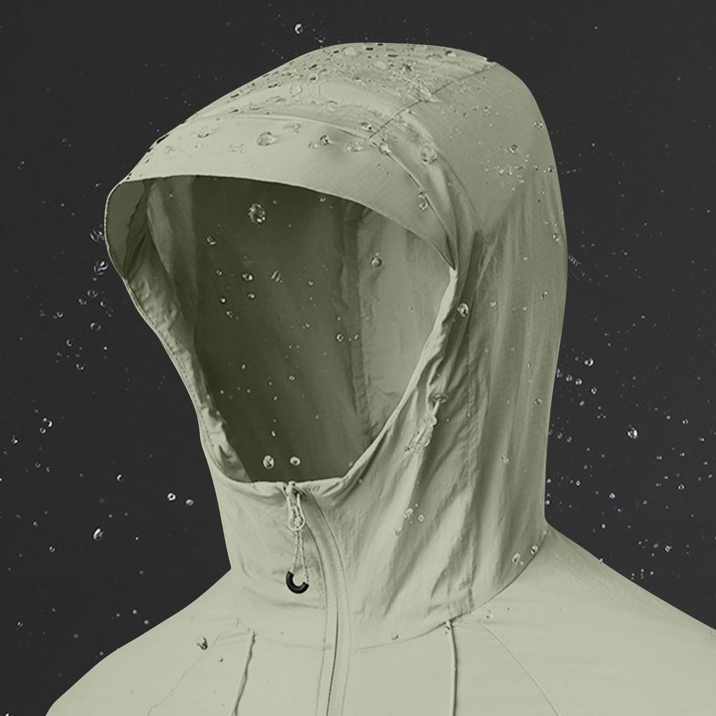 Lightweight Hooded Jacket For Couples Fashion Sunscreen Full Zipper Breathable Comfy Hoodies Coat Outdoor Sport Outwear