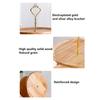 Fruit Plate Home Double-Layer Cake Stand Dessert Wooden Stand Table Decor Wedding Commercial Display Cake Stand Candy Tray