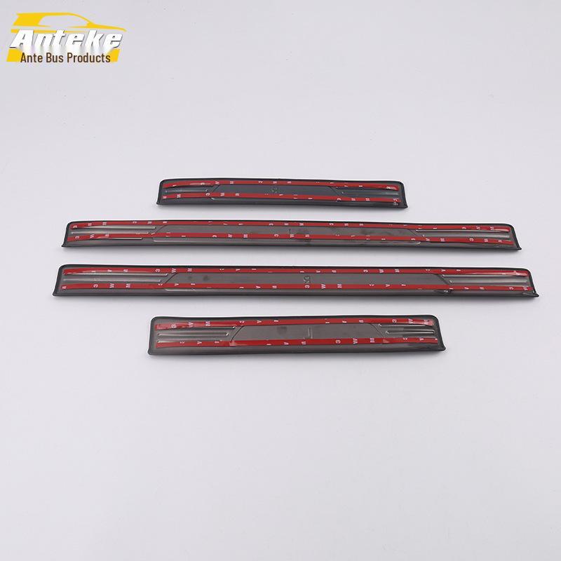 Touareg 2019 Tröskelskydd Stötfångare & Bagageutrymme Repskydd Trim Klistermärke