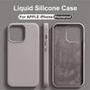 Silicone Phone Case For Apple iPhone 16 Pro Liquid 16 11 12 13 14 15 16 Pro Max Shockproof Bumper Protective Soft Back Cover