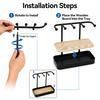 Jewelry Stand Organizer with Tary, Jewelry Holder Display for Women, Jewlery Holder for Necklace, Earring, Bracelet, Rings