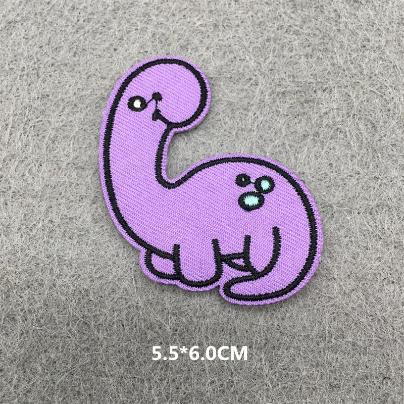 Rainbow Embroidered Patches On Clothes Iron On Patches For Clothing Diy Cartoon Stripes Stickers Anime Patches Appliques Badges