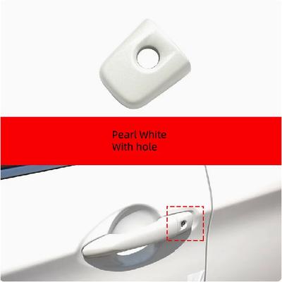 For Nissan 2016-2021 QASHQAI Exterior Door Handle Decorative Cover External Handle Cover Keyhole Cover