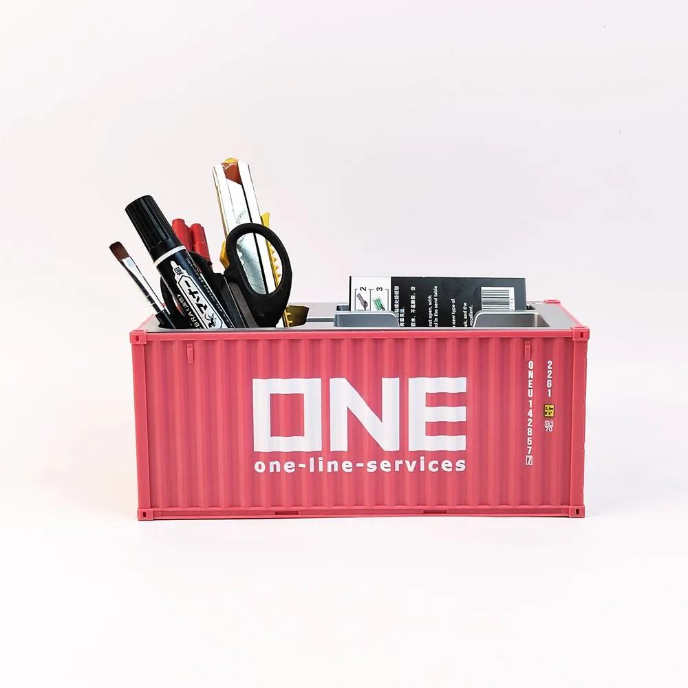 

Creative Marine Model Container Pen Container Storage Box Pot Can Be You Can Make Office Gifts (As shown-33380)-