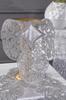 Sirma Velvet Runner Set 5 Pieces For Living Room, French Lace, Wedding, Home Accessories, Grey