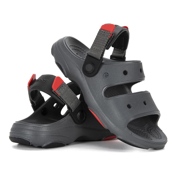Crocs Comfortable Lightweight Versatile Childrens Sandals Kids sandals Gray 207707-0DA