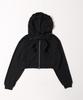 WEGO PHILLY Big Ribbon Size Black Hoodie, Women's, F,