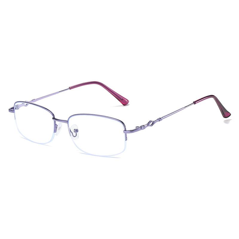 Halbrand Anti-Blaulicht Alterssichtigkeit Brillen und Weitsichtigkeitsbrillen für Mittelalte und ältere Menschen