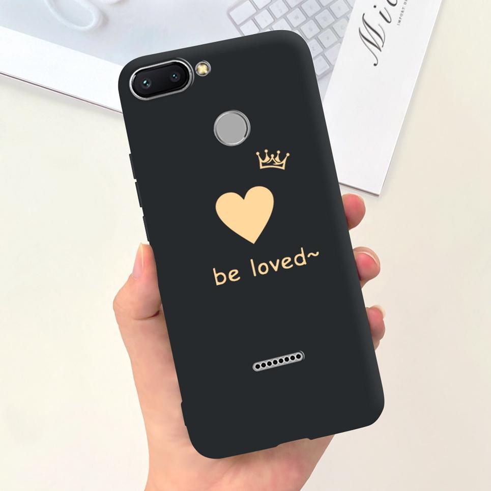 For Cover Xiaomi Redmi 6 6A 6Pro Bumper Shell Fashion Stylish Design Phone Cover For Redmi6 Redmi6a Soft Liquid Silicone Fundas