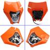Dirt Bike Headlight LED Universal Motorcycle for Head Light Lamp for S-X SX-F EX
