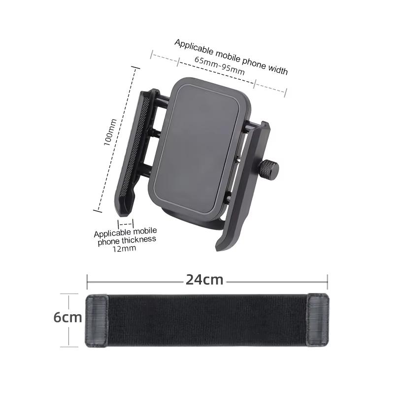 Multi-function Phone Holder for Car 360 Rotation Wristband Mobile Support Universal Phone Stand For Sports Cycling Motorcycle