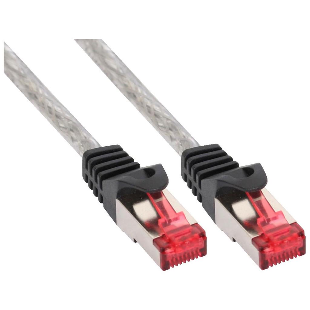 5 m Transparent InLine 76405T CAT6 Patch Cable S/FTP PiMf 5 m Transparent InLine 76405T CAT6 Patch Cable S/FTP PiMf