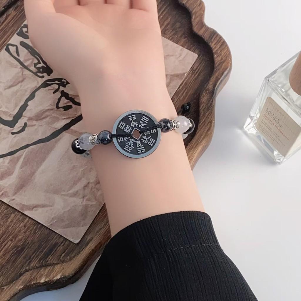 

Элегантный браслет из бусин в китайском стиле с дизайном цветка горного призрака для женщин