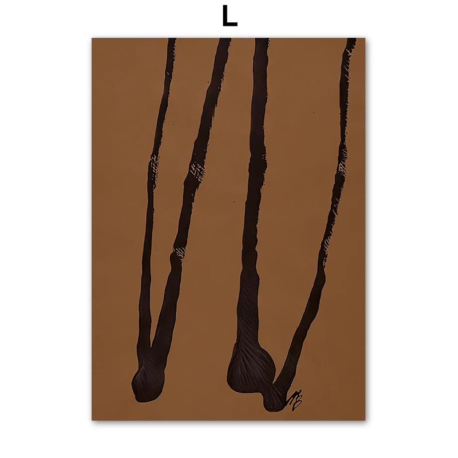 

Sofia Lind Pyjamas Woman Abstract Geometry Line Nordic Poster Wall Art Print Canvas Painting Girl Pictures For Living Room Decor 60x90cm No Framed
