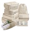 Ensemble de 8 sacs organisateurs pour voyage Sacs organisateurs Accessoires Bagage Valise Organisateur Sac de toilette étanche Rangement pour vêtements