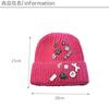 Winter Casual Warm Beanie Solid Color Female Caps Fashion Cute Knitted  Bonnet Caps