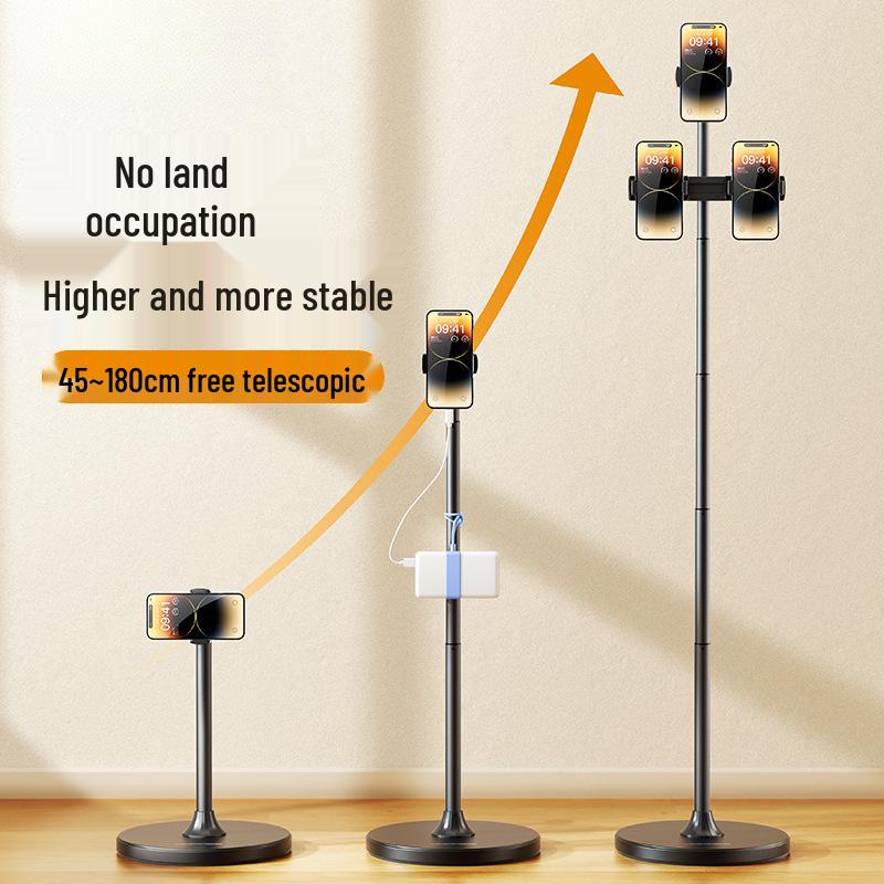 Universal Multi-Functional Tripod Stand for Mobile Phones - Desktop & Floor Use