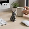 Aesthetic Cat Statue 3D Printed Maine Ornaments, Figurine for Table Decor, Cool Non-tip Ornament Sculpture with Intricate Details, Gifts Mom