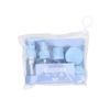 4Pcs/Set Refillable Bottle 90ml  Soft Silicone Lotion Container Squeeze Tube Empty Bottle Portable Travel Shampoo Bottle