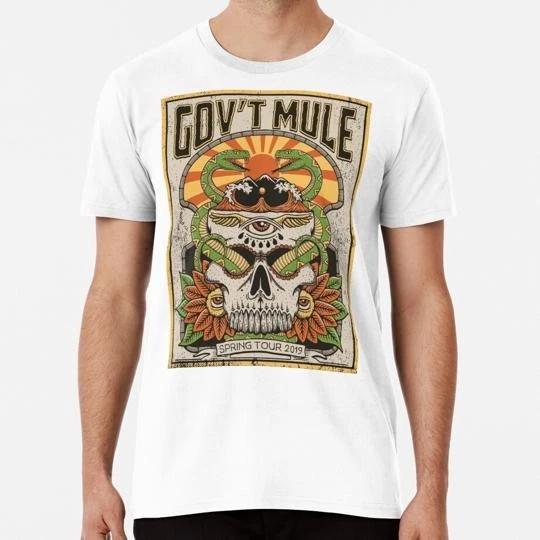 

Gov t Mule Music Bands T-Shirt Tee Top Unisex Made in the USA 100% Cotton T-shirt Mens Tees Top 3XL