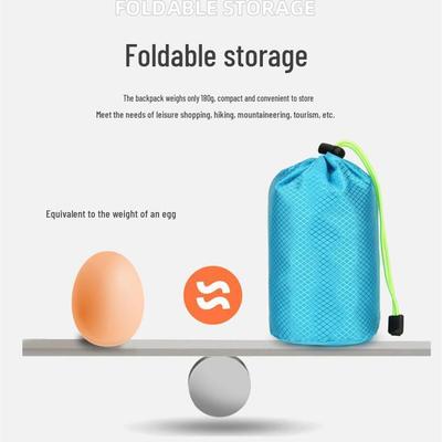 Ultralehký skládací outdoorový batoh pro turistiku, cestování a cyklistiku