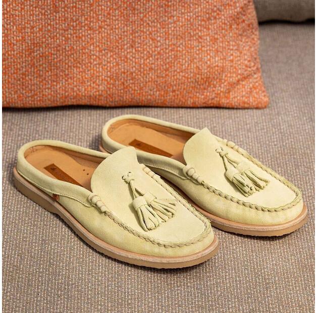 Women's Slip-ons El Naturalista Plantae Moccasin Raspberry N5964