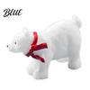 Desktop Garden Decorations Miniature Polar Bear Figurines Durable Synthetic Resin Animal Holiday Landscape Accessories Ornaments Decorative Accents