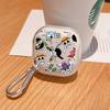 Case For Samsung Galaxy Buds 4 Pro 2Pro Live 4Pro 3 FE 3Pro 2 Clear Earphone Cases Cover With Hook One P-Piece Zoro Luffy Logo
