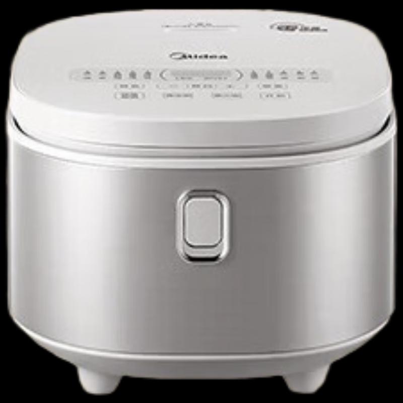 Midea 5L 316L Stainless Steel Non-Stick Electric Rice Cooker CN plug (adapter included)