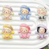 DIY Resin Cartoon Girl Glitter Accessories: Hair Clips, Keychains, Magnets, Phone Decor