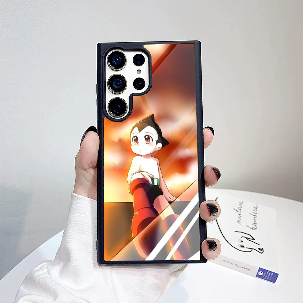 

Japanese Anim Astro Boy AstroBoy Phone Case For Samsung Galaxy S26 S25 S24 S23 S22 S21 S20 FE Edge Pro Plus Ultra PC+TPU Cover Galaxy S20 FE