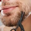 Ciseaux à poils de nez à tête ronde en acier inoxydable, ciseaux à sourcils, poils de nez, barbe, poils d'oreilles, ciseaux à sourcils en acier inoxydable, ciseaux à cheveux pour hommes et femmes