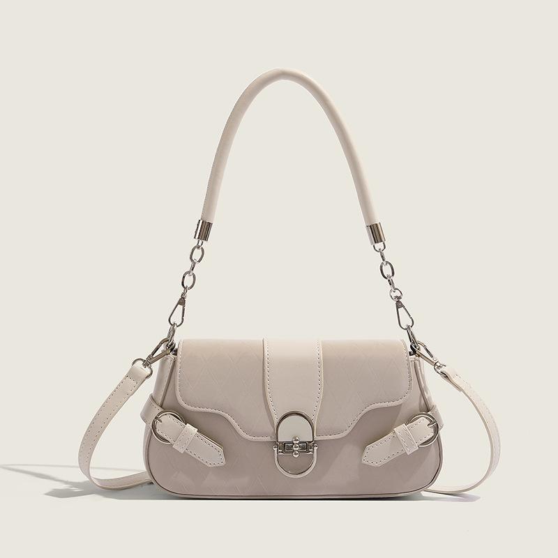 2025 Summer Women's Underarm Bag OL Light Retro Series Hardware Handheld Flap Bag Crossbody Women's Bag Wholesale