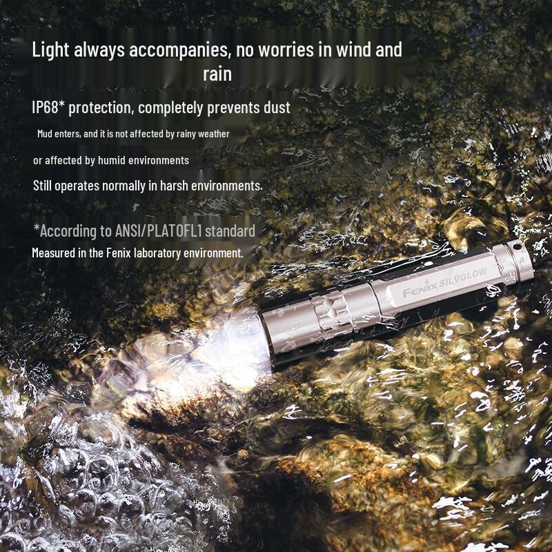 Fenix Silvglow Iridescent Mini Flashlight 10-Pack