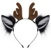 Christmas Removable Deer Headband for Stage Performance Costume
