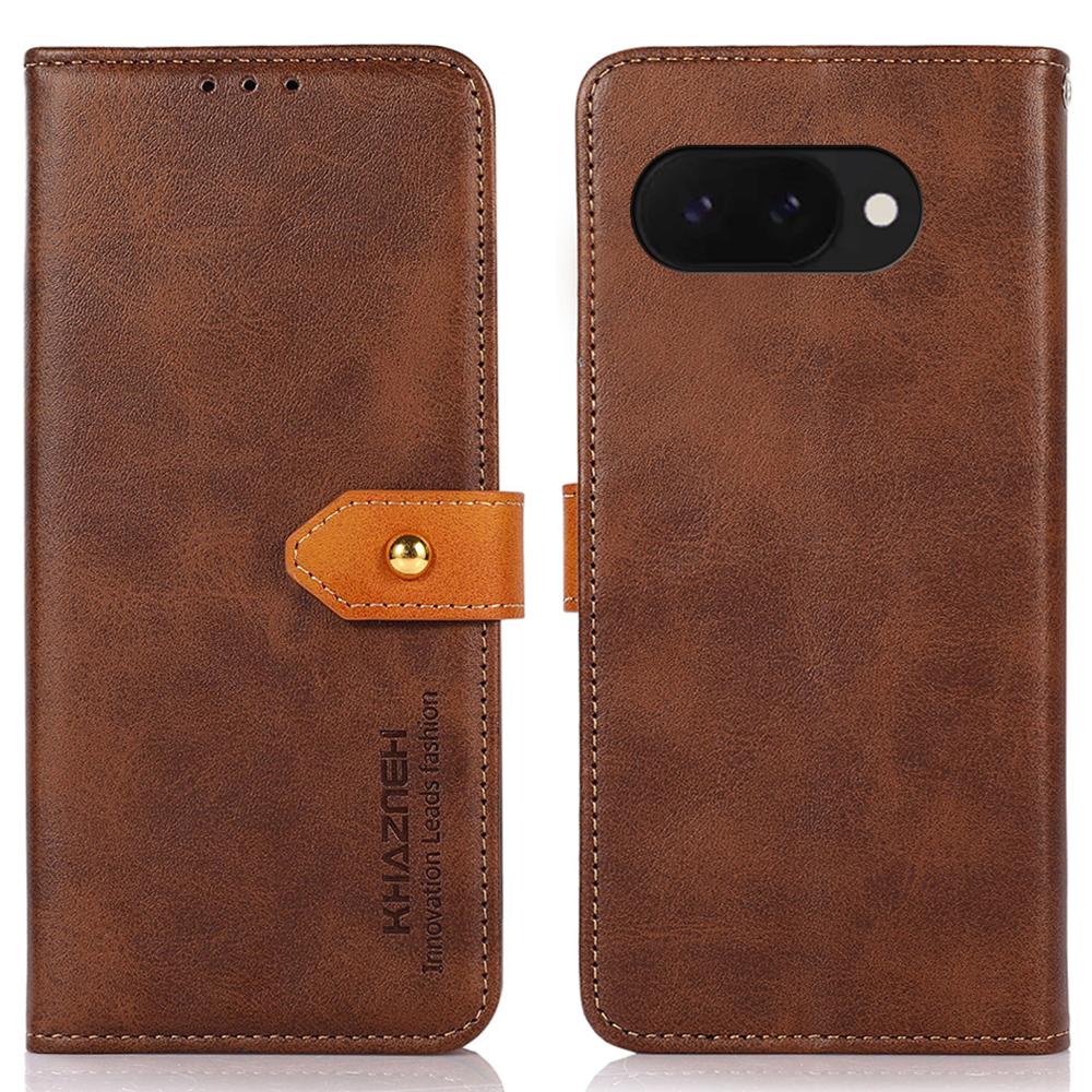KHAZNEH For Google Pixel 9a Wallet Phone Case Stand Leather Flip Cover