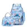 Backpack Level 3 To 6 Girls Pink School Bag Portable Lunch Bag Stationery Pencil Case