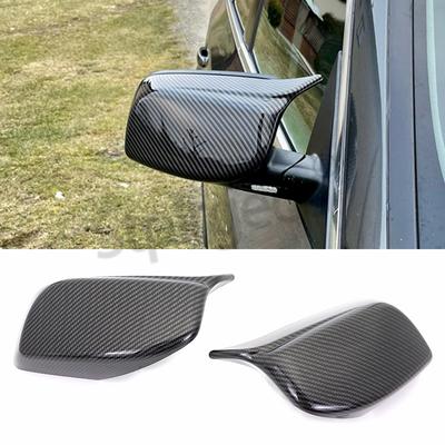 Kryty z uhlíkových vláken pro zadní zrcátka do auta, boční zrcátka, pouzdro pro BMW E60 E61 E63 E64 5 6 Series, model 2004-2010
