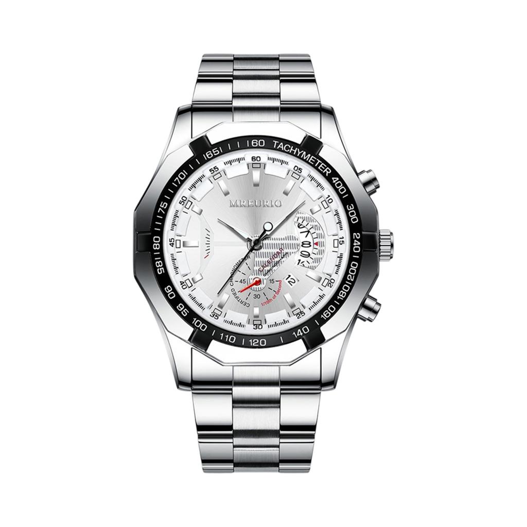 Men's  Luminous Running Alarm Clock Watch