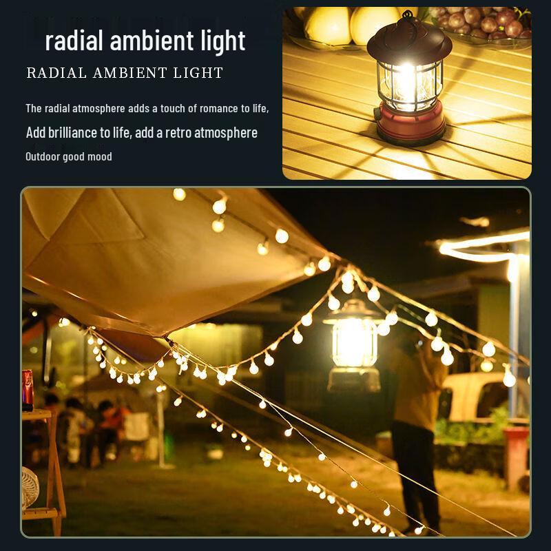 XunJing Retro Rechargeable Camping Lantern