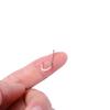 Back Barbed Offset Narrow Bait Hook Barbed Fishhook Long Shank Fishing Hook High Carbon Steel