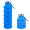 New Portable Silicone Water Bottle Retractable Folding Coffee Bottle Cups E Outdoor Travel Tools Collapsible Sport Bottles