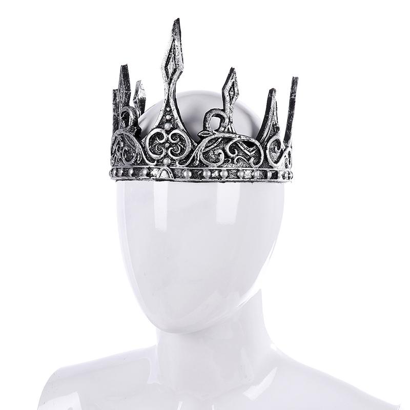 Crown King For Men Crowns Halloween Costume Kings Partymedieval Prom Boysroyal Vintage Witch Headdress Headwear
