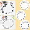 Cat's Eye Stone Women's Thin Waist Chain with Petal Metal Decoration - Stylish & Versatile Accessory