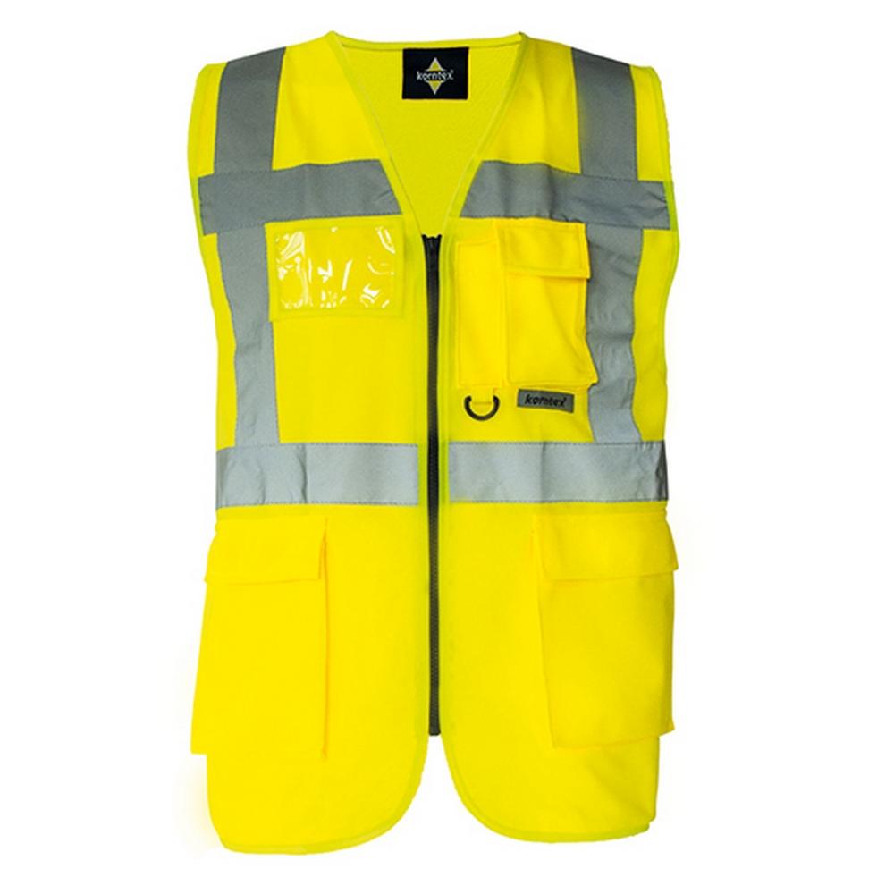 Korntex Unisex Adult Executive Berlin Multi-Functional Hi-Vis Vest